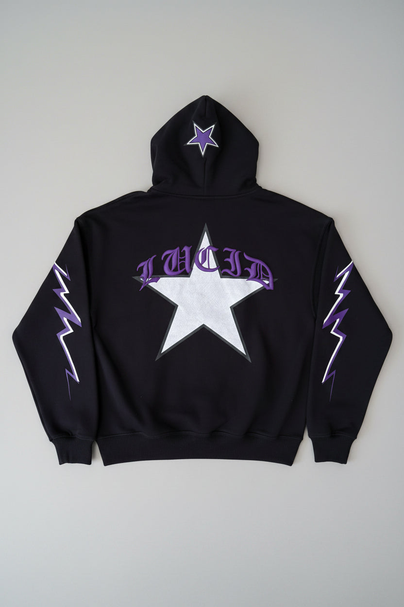 Corrupt Unisex Cotton-Fleece Lucid Hoodie