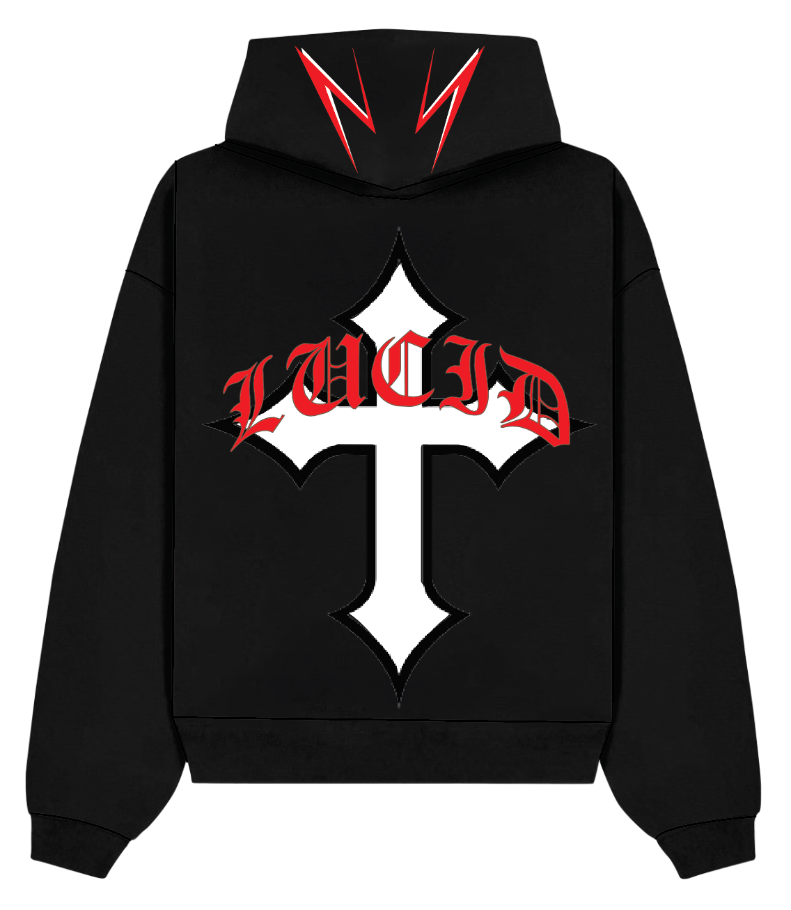 Crimson Unisex Cotton-Fleece Lucid Hoodie